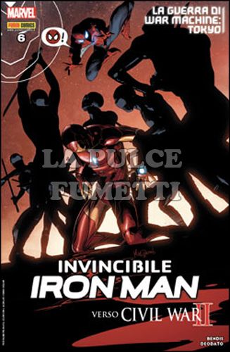 IRON MAN #    42 - INVINCIBILE IRON MAN 6 - VERSO CIVIL WAR II